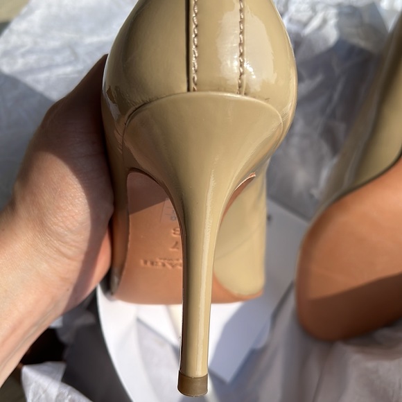 Brand New In Box Patent Leather Coach Heels - Picture 5 of 9